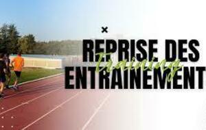 Reprise des entrainements pour la saison 2025/2026