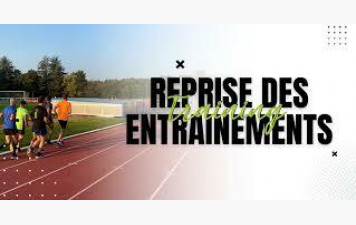 Reprise des entrainements pour la saison 2025/2026